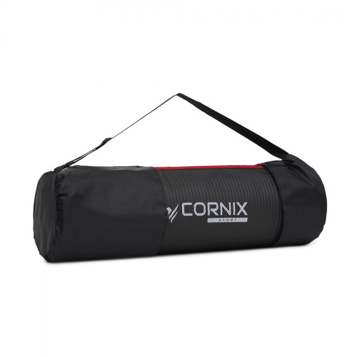 Килимок для фітнесу  Cornix XR-0094 NBR Black/Red - фото №4